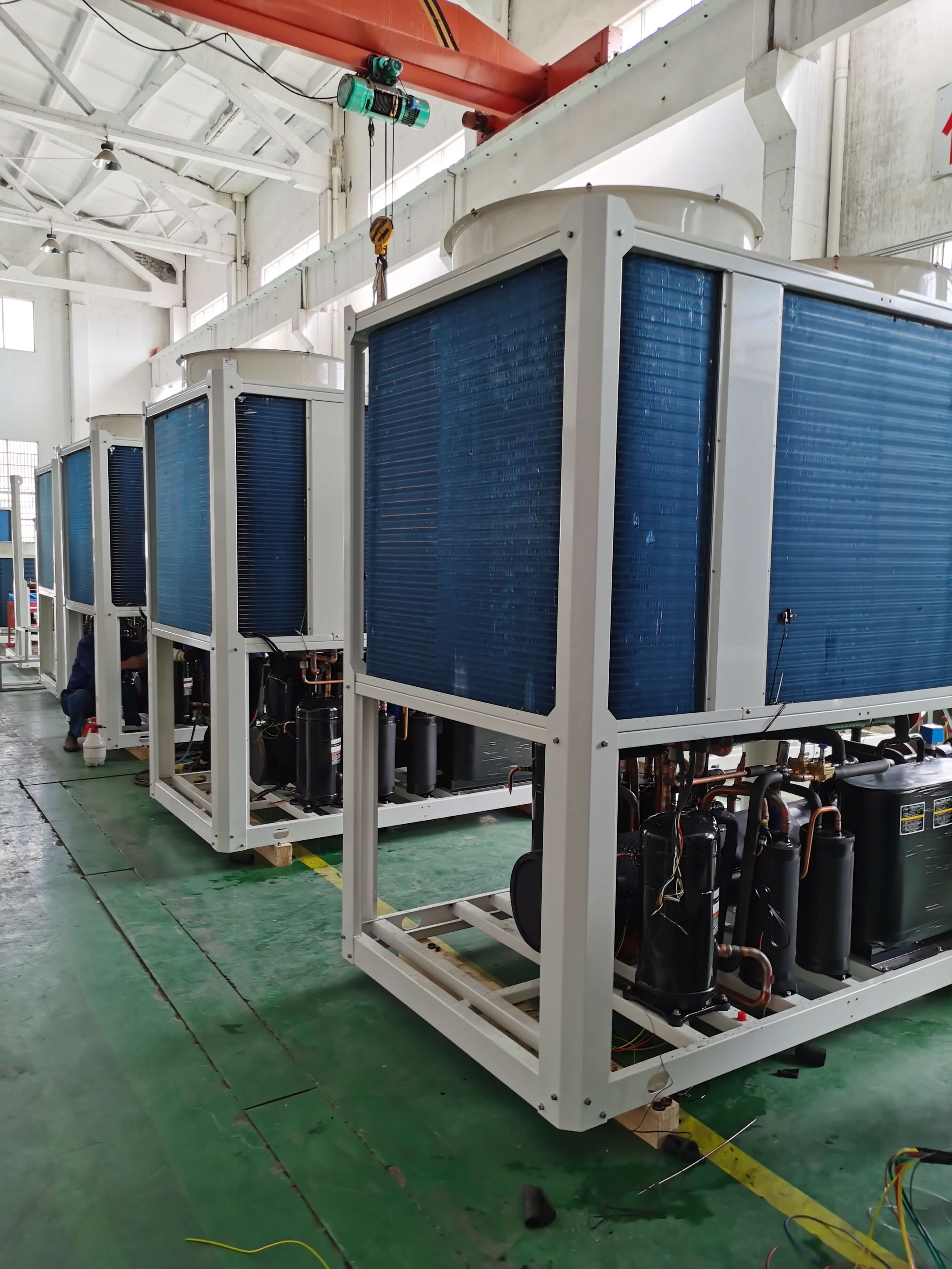 Withair's 20RT/30RT/40RT Dedicated heat recovery scroll modular heat